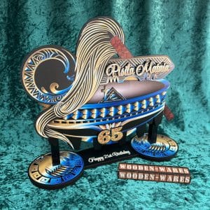 65th birthday Kava design