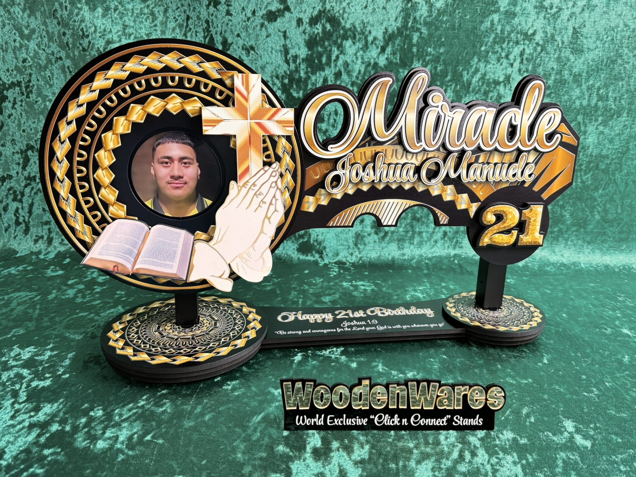 The Hands & Cross Bible – from $520