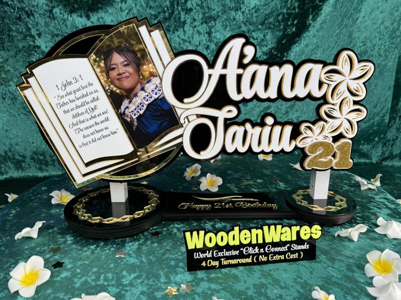 Upscale Bible with Frangipani – from $660