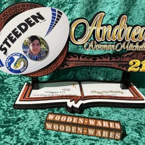 Unique handcrafted wooden design