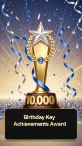 10,000 Birthday Keys