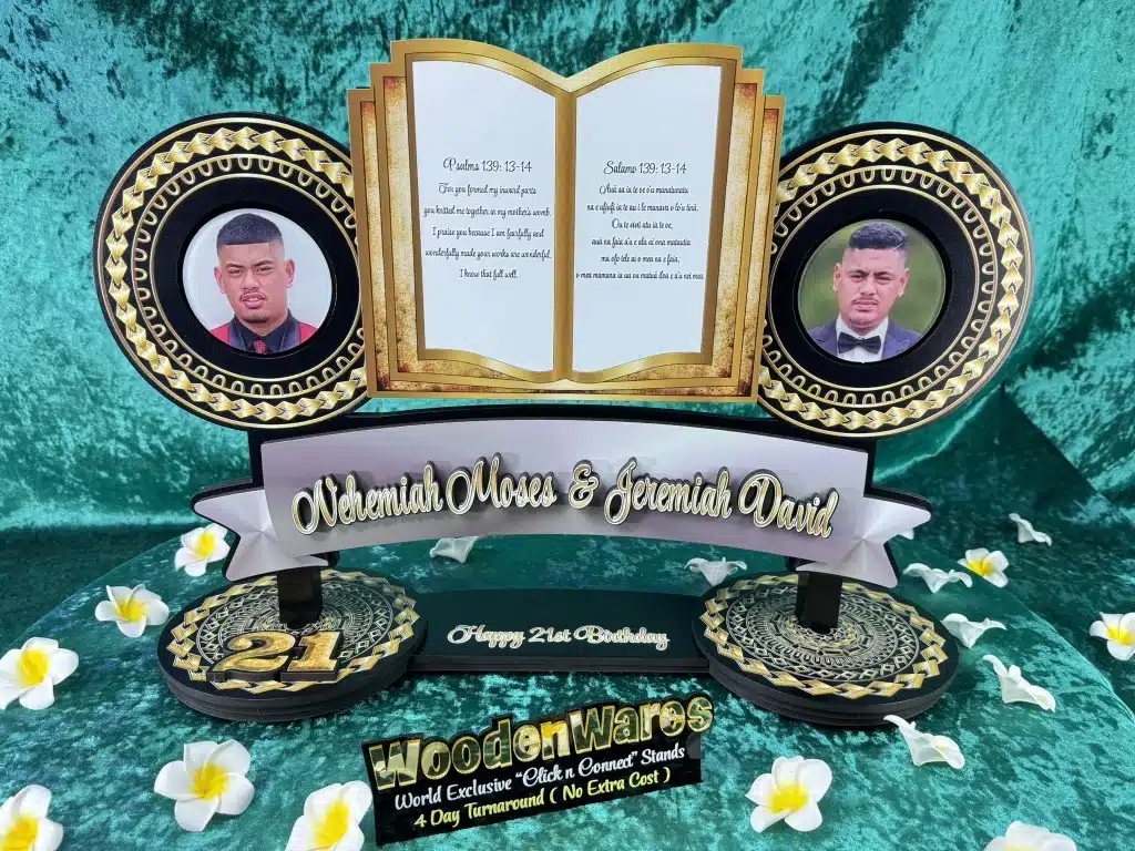 The Bible Twins – from $580