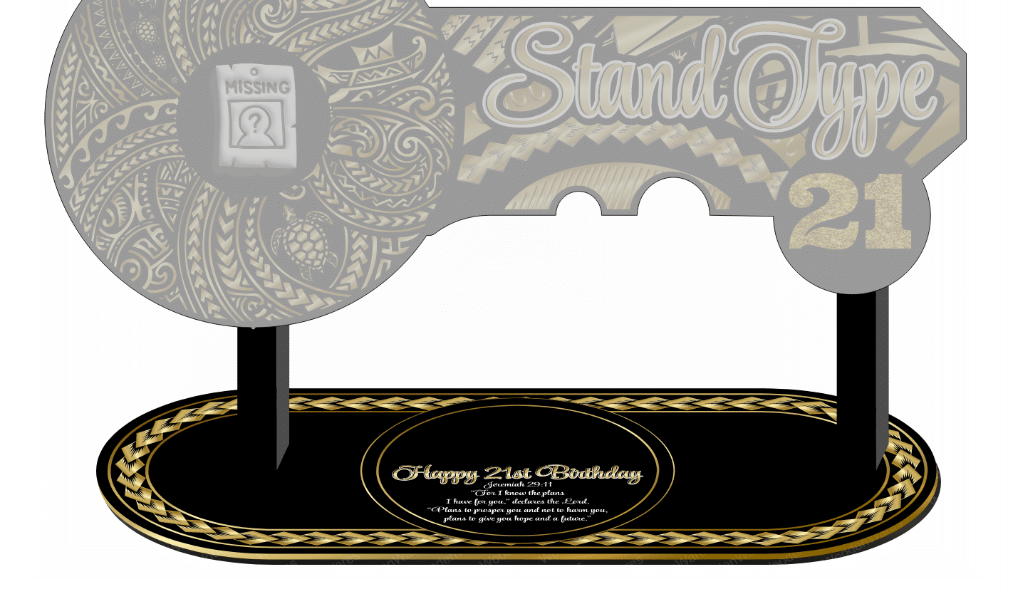Oval Stand-from $140
