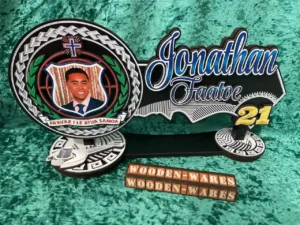 21st birthday key Australia personalised custom design