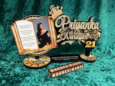 Decorative wooden keepsake gift