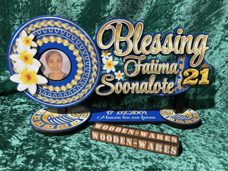 Futuristic birthday key