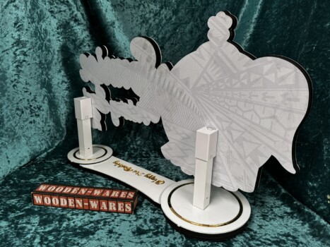 Ornate birthday key with delicate artisan design