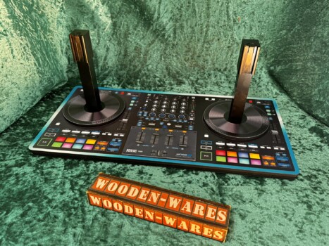 Modern birthday key featuring bold carvings