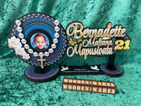 Handcrafted Tongan wooden piece