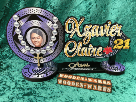 Traditional Tongan wood design