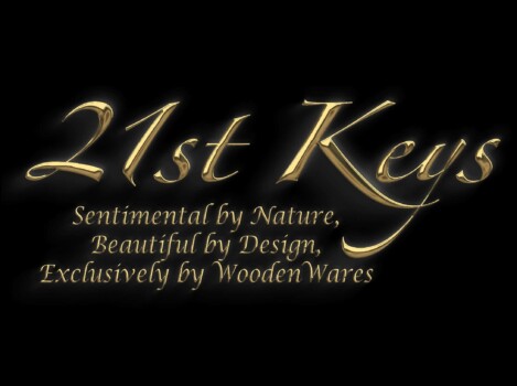 Elegant black wooden artwork